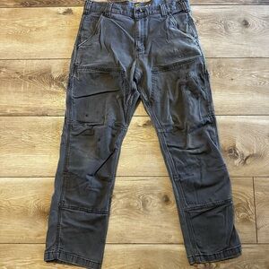 Grey Carhartt Double Knee work pants